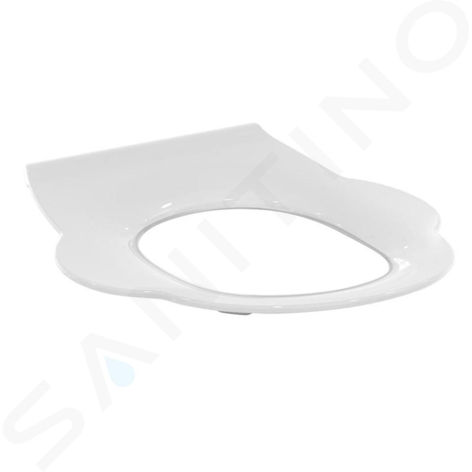 Ideal Standard Contour 21 - Inodoro de pie para niños, desagüe posterior,  Rimless, blanco S312301