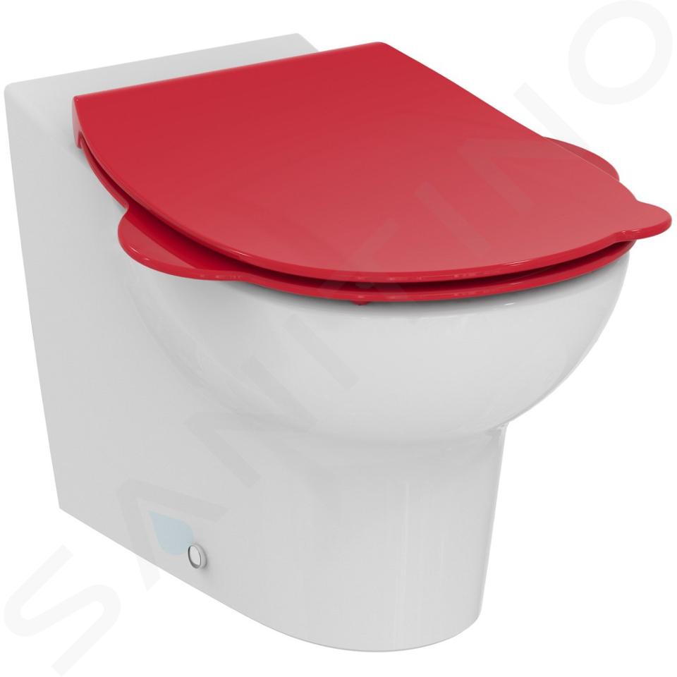 Ideal Standard Contour 21 - WC-Sitz für Kinder, 3 - 7 Jahre, (S3123), rot S4533GQ