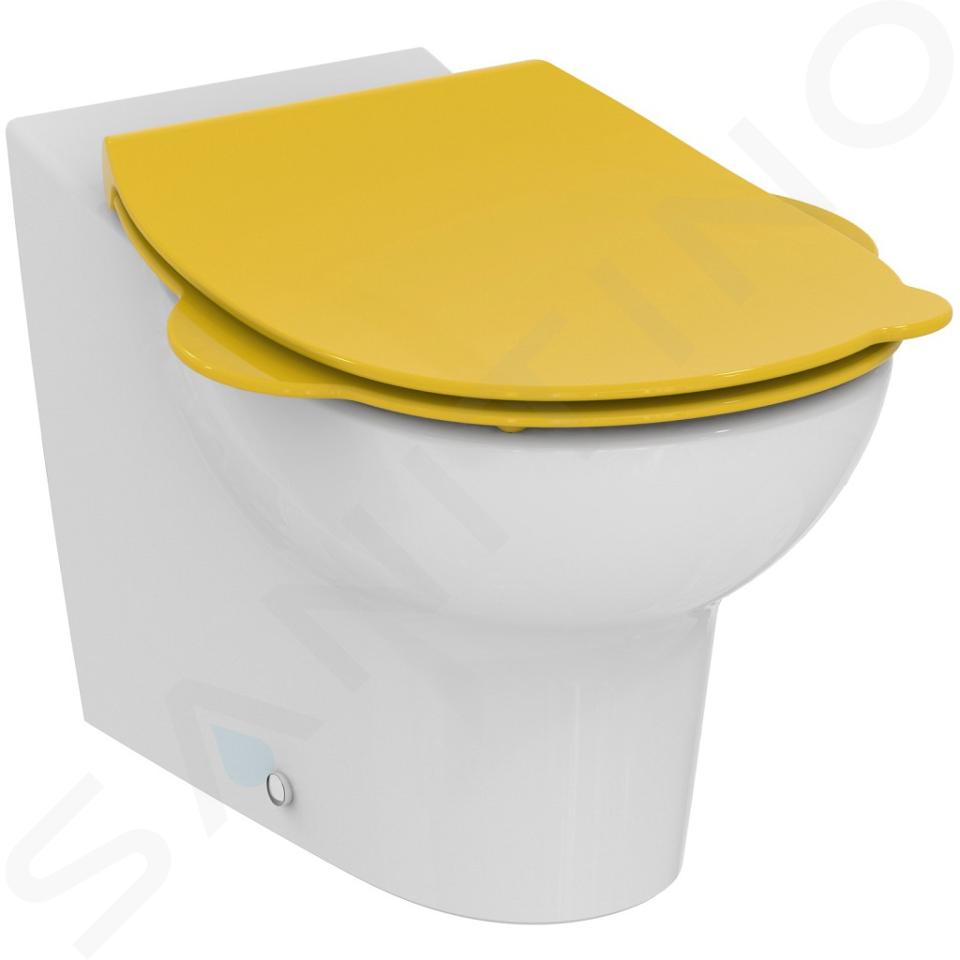 Ideal Standard Contour 21 - Abattant de toilette enfant 3-7 ans (S3123), jaune S453379