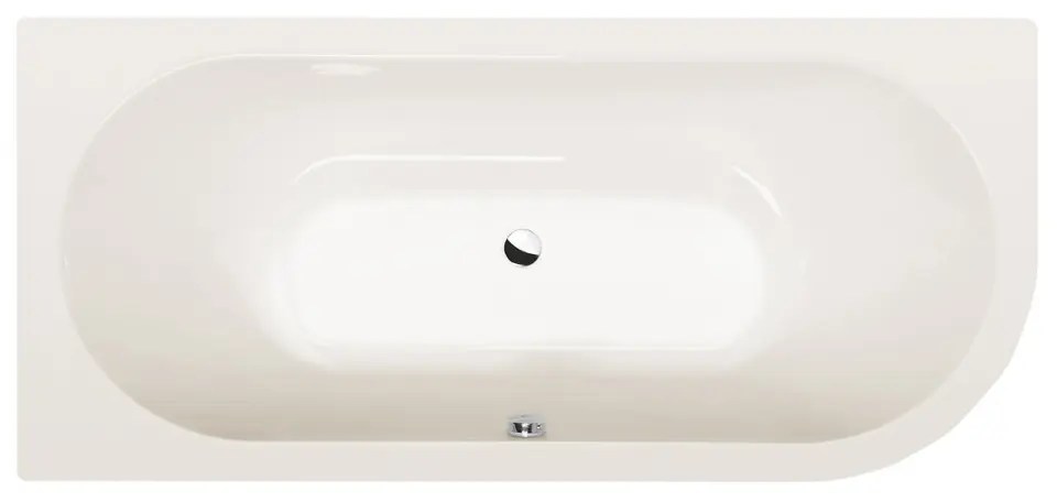 Levně Polysan - Vana 175x80 cm, levá, ivory 70119.40