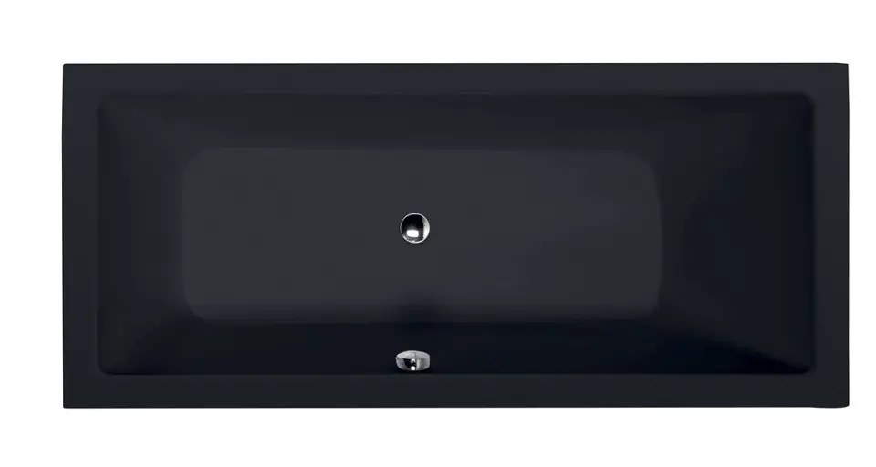 E-shop Polysan - Vaňa Mimoa 170x80 cm, matná čierna 71713.21