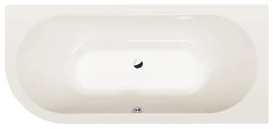 Levně Polysan - Vana 175x80 cm, pravá, ivory 78119.40