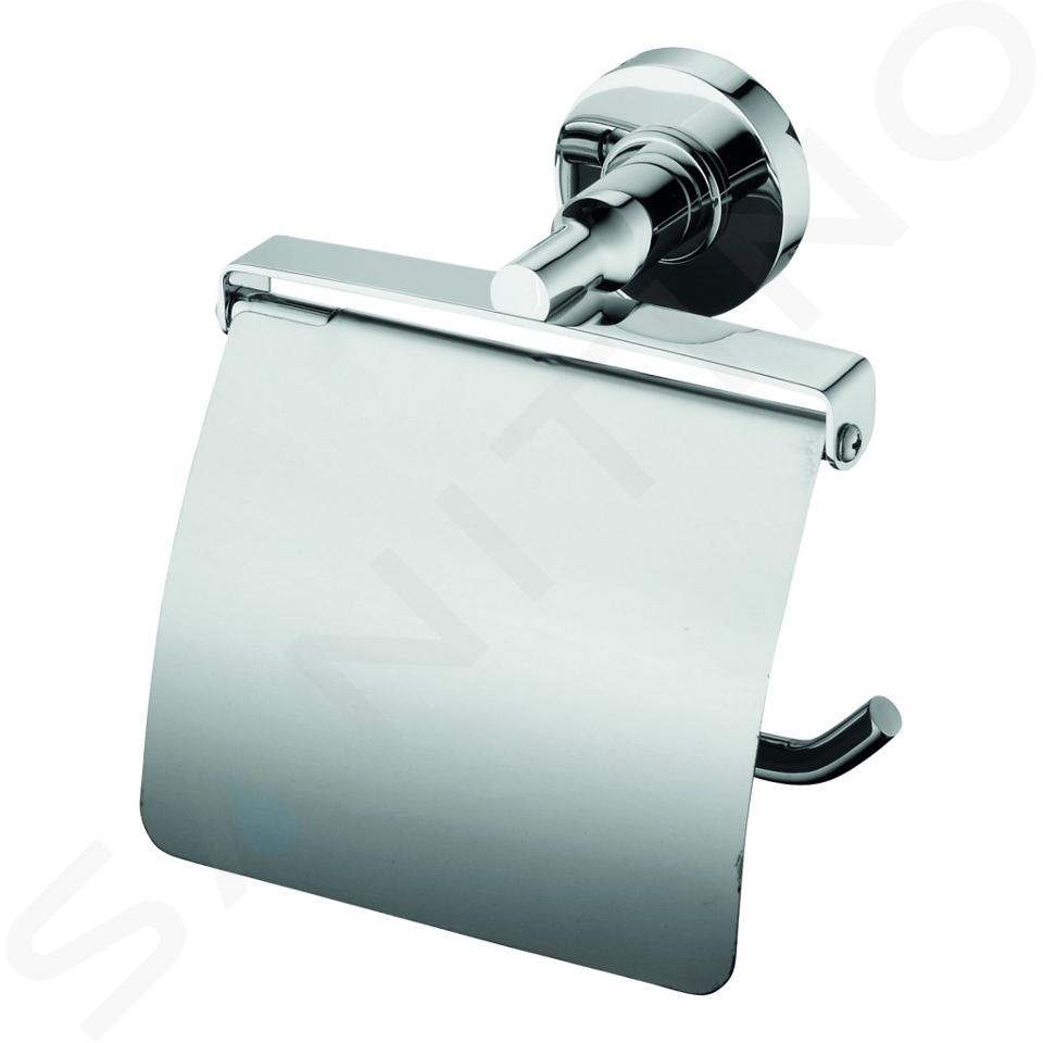 Ideal Standard IOM - Porte-papier de toilette avec couvercle, chrome A9127AA