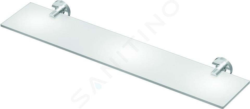 Ideal Standard IOM - Mensola in vetro 520 x 138 x 48 mm, vetro satinato, cromata A9124AA