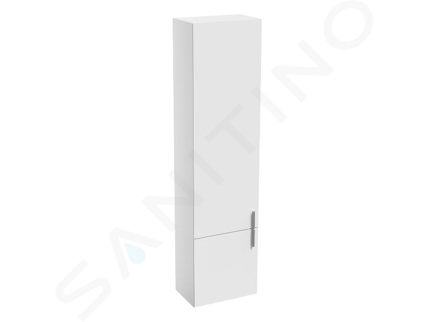 Ravak Clear II - Hoge kast 40x25x155 cm, 2 deuren, links, glanzend wit X000001649