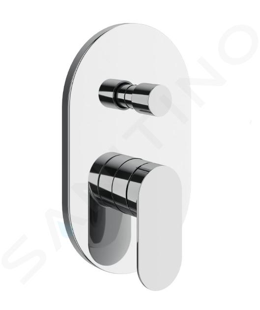 Ravak Chrome II - Grifo empotrado para 2 dispositivos, cromo X070454