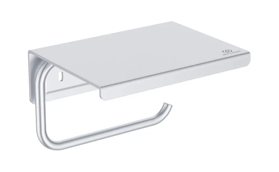 Ideal Standard ALU+ - Držák toaletního papíru s poličkou, silver BD592SI