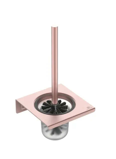 Ideal Standard ALU+ - WC kefa nástenná s držiakom, matné sklo/Rose BD593RO