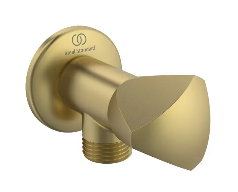 Ideal Standard Idealspray - Vanne d'angle, or brossé BD650A2