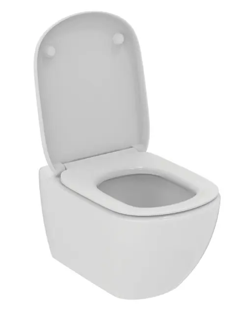 Ideal Standard Tesi - Wand-WC mit SoftClose-Sitz, AquaBlade, weiß T367301