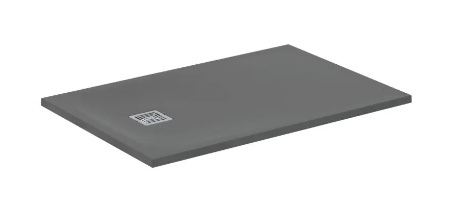 Levně Ideal Standard Ultra Flat S + - Sprchová vanička 120x80 cm, Anti-Slip, šedá T5594FS