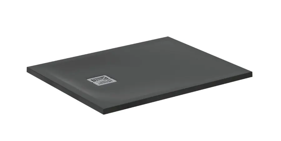 Levně Ideal Standard Ultra Flat S + - Sprchová vanička 100x80 cm, Anti-Slip, černá T5596FV