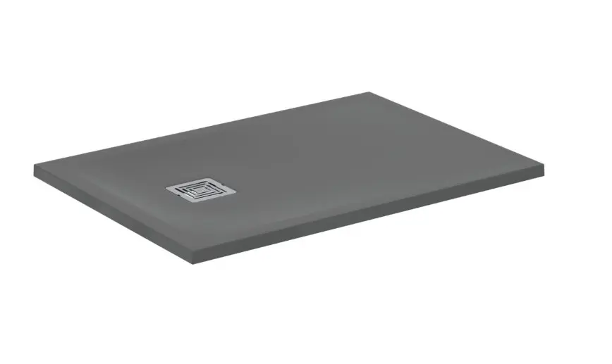 Levně Ideal Standard Ultra Flat S + - Sprchová vanička 100x70 cm, Anti-Slip, šedá T5606FS
