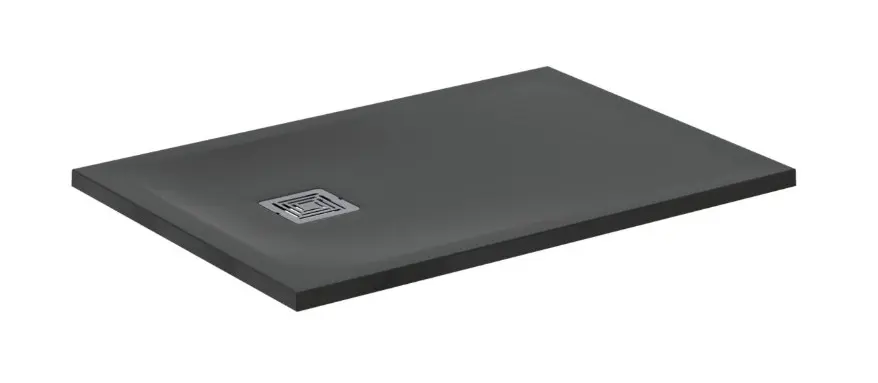 Levně Ideal Standard Ultra Flat S + - Sprchová vanička 100x70 cm, Anti-Slip, černá T5606FV