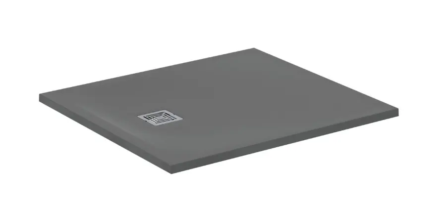 Levně Ideal Standard Ultra Flat S + - Sprchová vanička 100x90 cm, Anti-Slip, šedá T5607FS