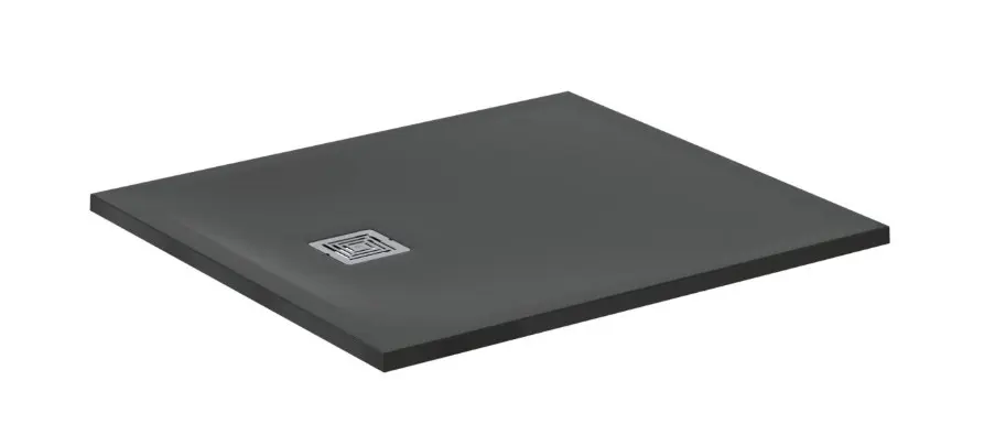 Levně Ideal Standard Ultra Flat S + - Sprchová vanička 100x90 cm, Anti-Slip, černá T5607FV