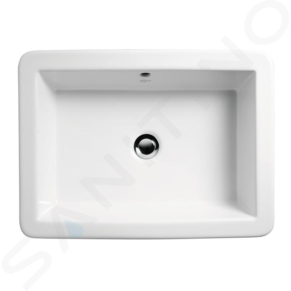 Ideal Standard Strada - Lavabo 595x440x180, con rebosadero, blanco K078001