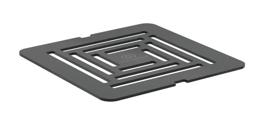 Ideal Standard Ultra Flat S + - Mriežka, 13x13 cm, čierna T5635FV
