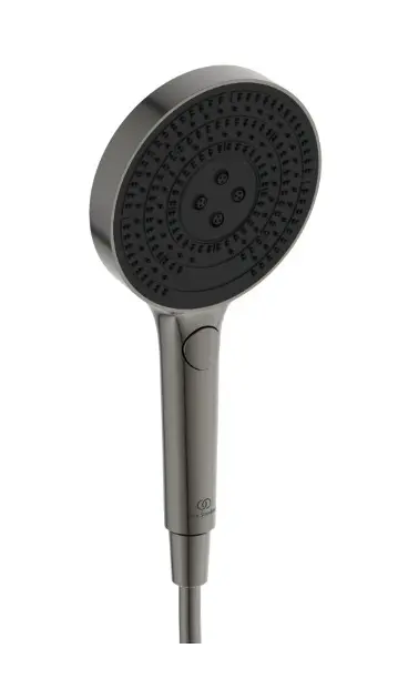 Ideal Standard Idealrain Solos - Duschkopf, 3 Strahlarten, EcoFlow, Magnetic Grey A7896A5