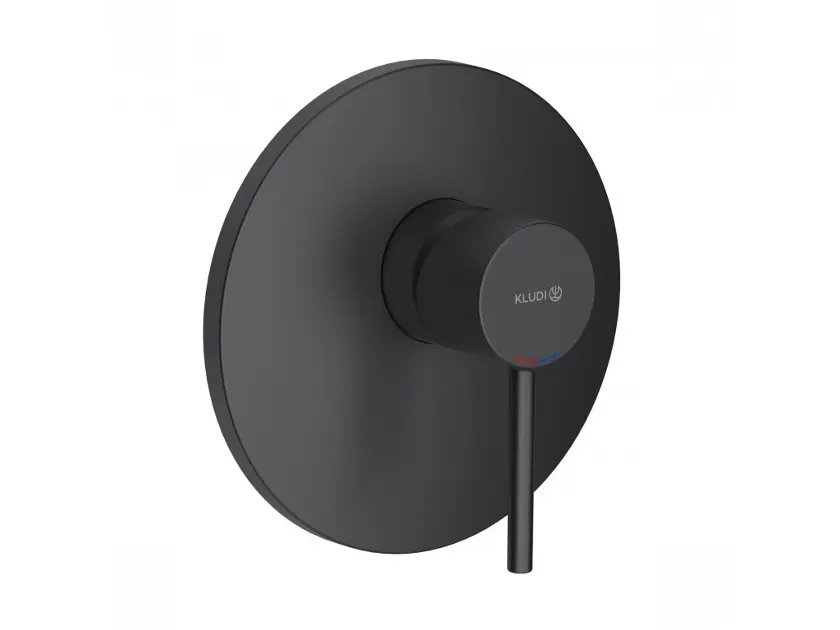 Kludi - Sprchová baterie pod omítku, černá mat 386553976IIJ1