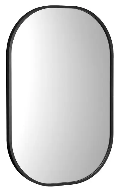 Sapho - Miroir, 60x40 cm, noir NC245