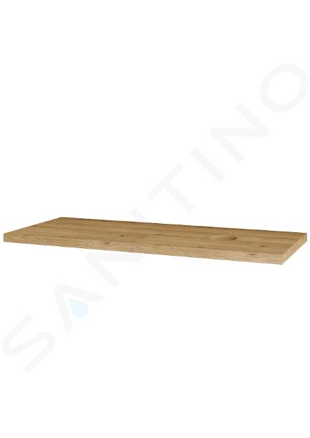 kielle Idolio - Blat pentru lavoar, 120 cm, cu decupaj, caramel 50524121