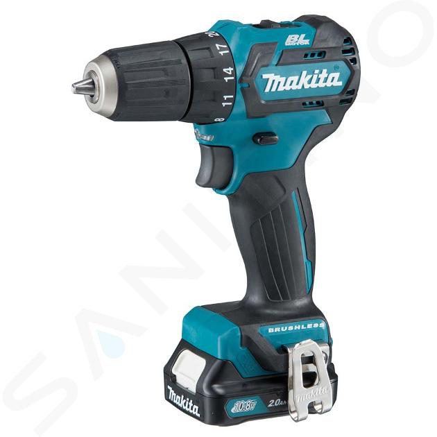 Makita Werkzeuge - Akku-Bohrschrauber, 12V, 2x 2,0 Ah Akkus, Ladegerät DF332DSAE