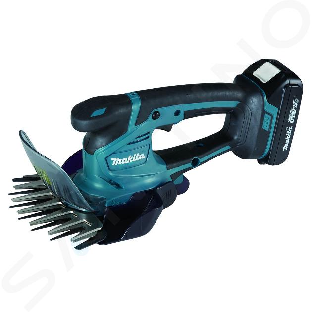 Makita Záhradná technika - 18V AKU nožnice na trávu, 1x aku 1,5 Ah, nabíjačka DUM604SYX