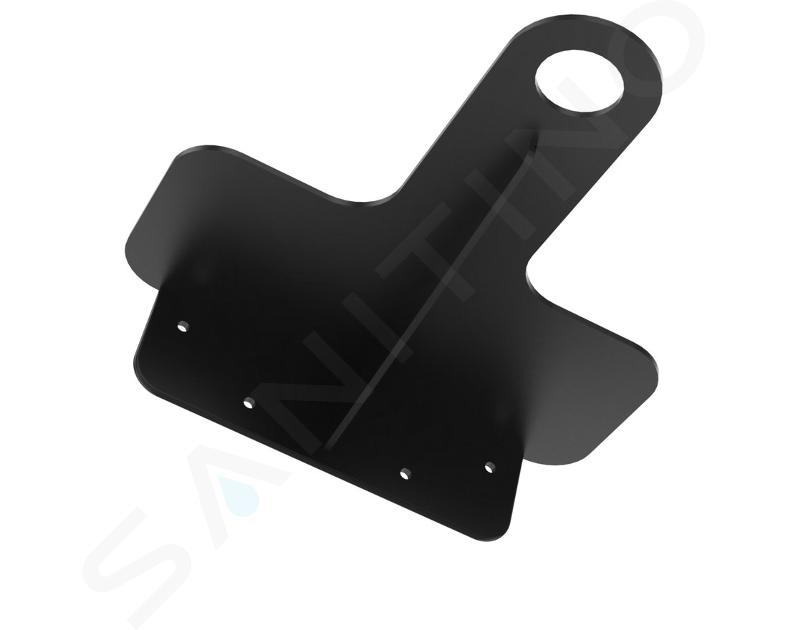 Sapho Tetris - Support pour lavabo, noir mat TZ429