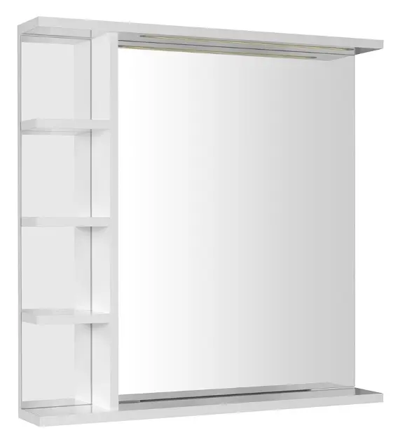Levně Aqualine Korin - Zrcadlo s LED osvětlením 70x70x12 cm KO360S