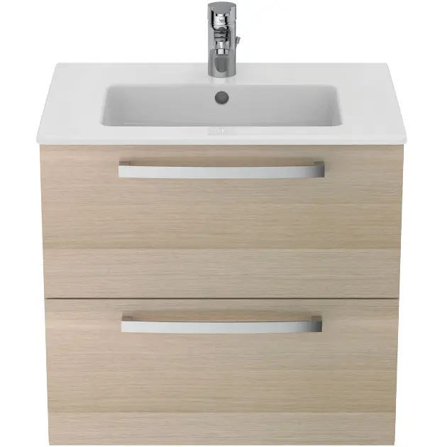 Ideal Standard Tempo - Meuble sous lavabo 600x440x550 mm, chêne cérusé E3240OS