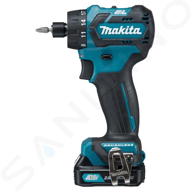 Makita Werkzeug - Akku-Bohrschrauber, 12V, 2x 2,0 Ah Akkus, Ladegerät DF032DSAE