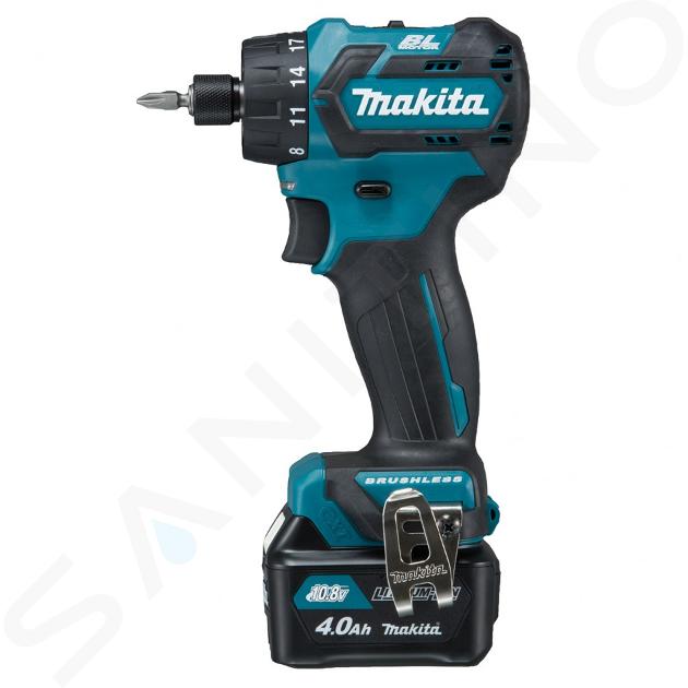 Makita Náradie - 12V AKU vŕtací skrutkovač, 2x aku 4,0 Ah, nabíjačka DF032DSME