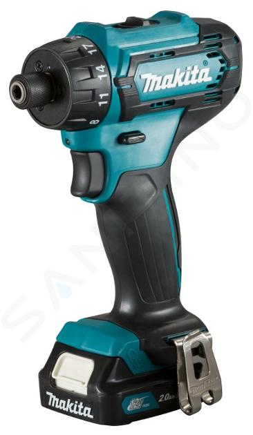 Makita Unelte - Șurubelniță pe acumulator de 12V, 2 baterii x 2,0 Ah, încărcător DF033DSAE