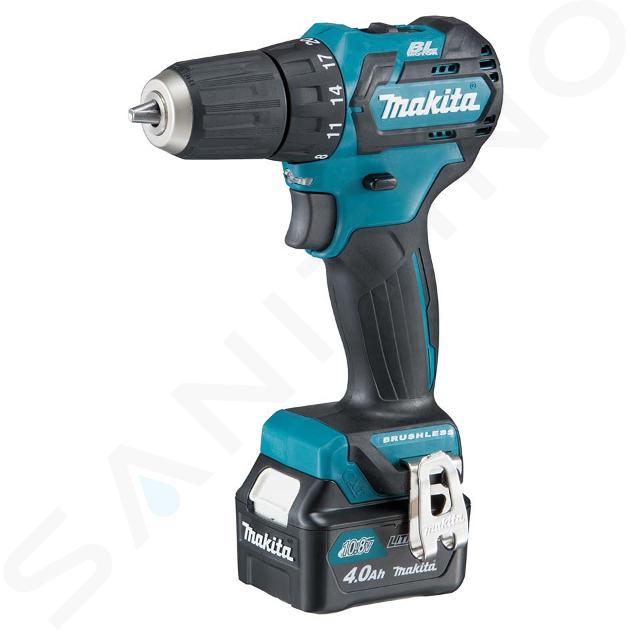 Makita Werkzeug - Akku-Bohrschrauber 12V, 2x 4,0 Ah Akkus, Ladegerät DF332DSME