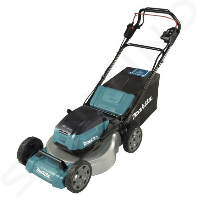 Makita Tuinapparatuur - 18 V ACCU-grasmaaier, 46 cm bereik, zonder accu, oplader DLM462Z