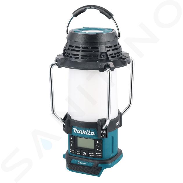 Makita Toebehoren - 18V ACCU werkplekradio met 310 lm lamp, Bluetooth, zonder accu en opladers DMR056