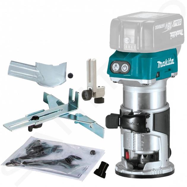 Makita Náradie - 18V AKU kombinovaná frézka 35 mm, bez batérie a nabíjačky DRT50ZX4