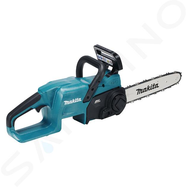 Makita Maquinaria de jardinería - Motosierra a batería, 18V, 30 cm, 1x batería, 5,0 Ah, cargador DUC307RTX3