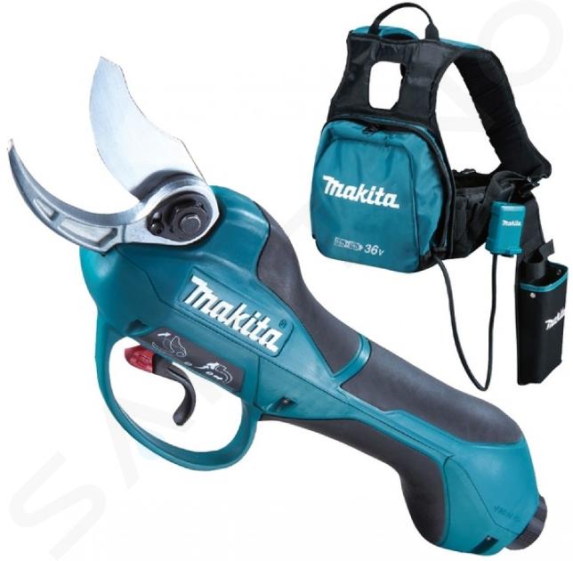 Makita Záhradná technika - 18V AKU nožnice, 2x aku 5,0 Ah, nabíjačka DUP362PT2