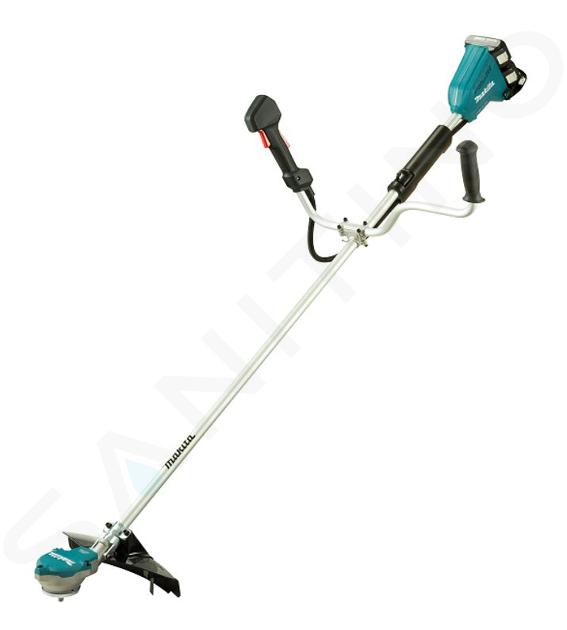 Makita Záhradná technika - 18V AKU krovinorez, záber 35 cm, 2x aku 5,0 Ah, nabíjačka DUR368APT2