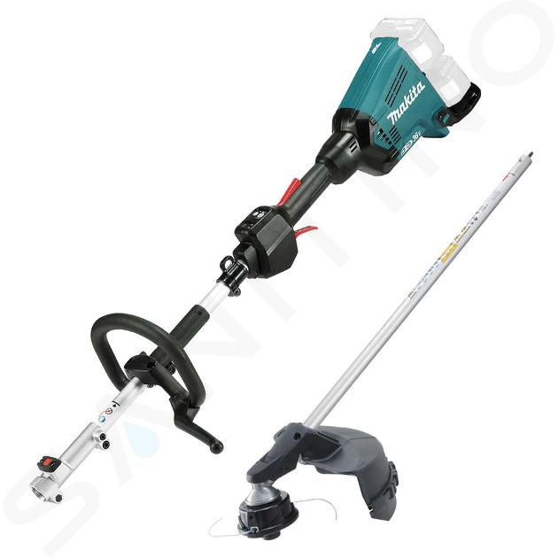 Makita Utilaje tehnice pentru grădină - Mașină multifuncțională pe acumulator 18V, cu accesoriu de tuns iarba, fără baterie și încărcător DUX60ZM4