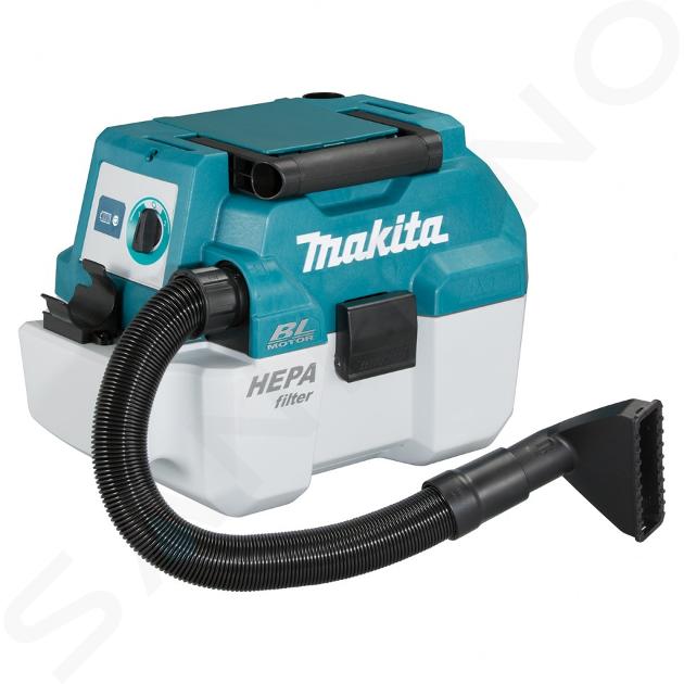 Makita - 18V AKU priemyselný vysávač, objem 7,5 l, bez batérie a nabíjačky DVC750LZX1