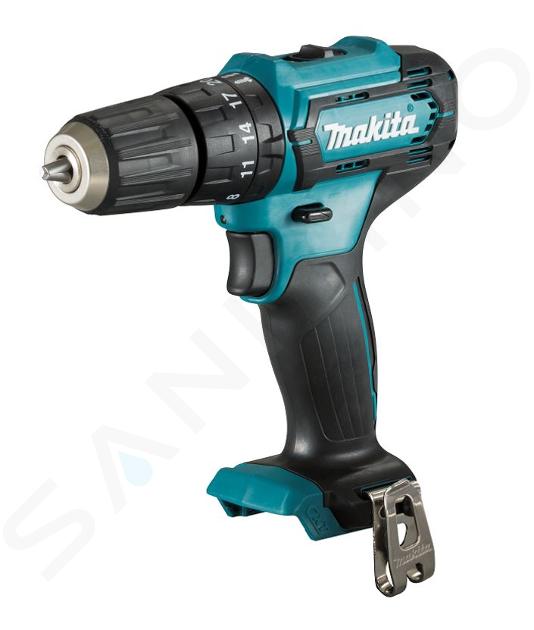 Makita Utensili - Trapano avvitatore a percussione a batteria 12V, senza batteria e caricabatterie HP333DZ