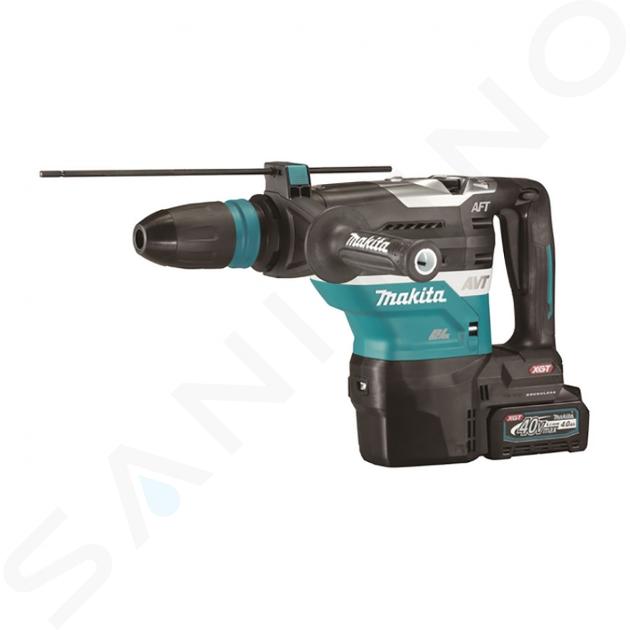 Makita Gereedschap - 40V ACCU-combihamer, 2x accu 4,0 Ah, oplader HR005GM202