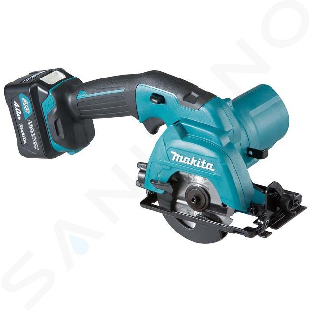 Makita Outillage - Scie circulaire sans fil 12V 85 mm, 2 batteries 4.0 Ah, chargeur HS301DSME