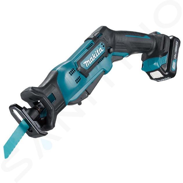 Makita Werkzeug - Akku-Reciprosäge 12V, 2 x 4,0 Ah Akkus, Ladegerät JR103DSME