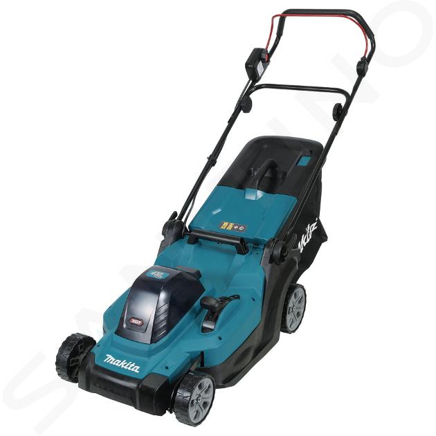 Makita Attrezzature da giardino - Tosaerba a batteria 40V, larghezza di taglio 43 cm, senza batteria e caricabatterie LM004GZ