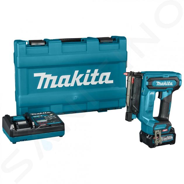 Makita Werkzeuge - 40V Akku-Tacker 15-35 mm, 1x 2,5 Ah Akku, Ladegerät PT001GD101