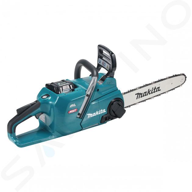 Makita Outillage motorisé de jardin - Tronçonneuse sans fil 40V 35 cm, 1 batterie 5,0 Ah, chargeur UC015GT101